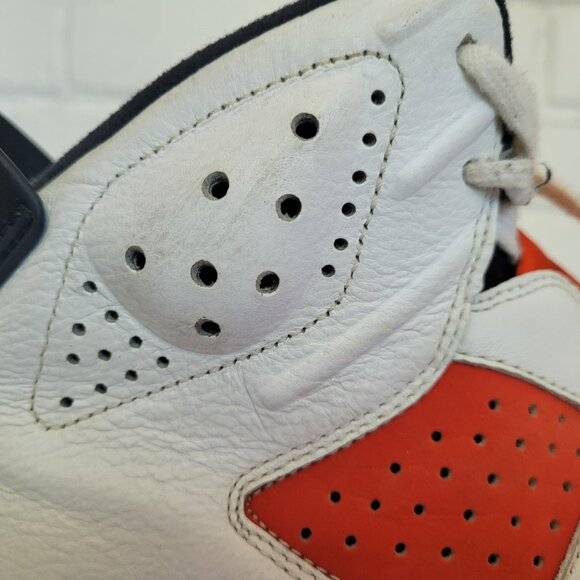 Nike Air Jordan 6 Retro Gatorade Orange White  384664-145 Size US 8 - Picture 9 of 12